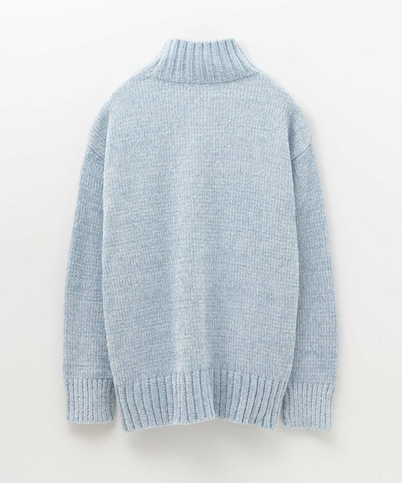 [期間限定knit]HusHusH  モールハイネックプルオーバー レディース商品画像-29