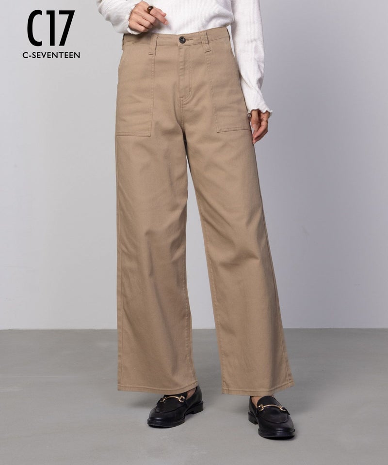 C17 ベイカーワイドパンツ レディース商品画像-1