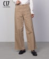 C17  ベイカーワイドパンツ レディース商品サムネイル-1