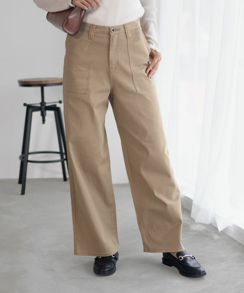 C17 ベイカーワイドパンツ レディース商品画像-5