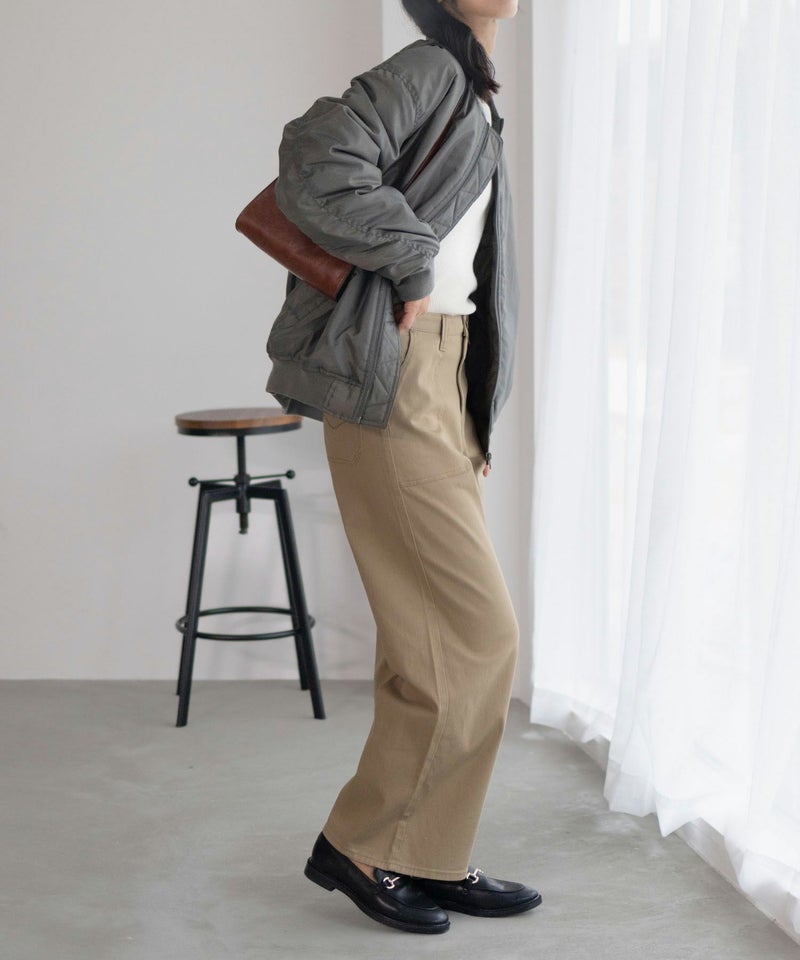 C17 ベイカーワイドパンツ レディース商品画像-9