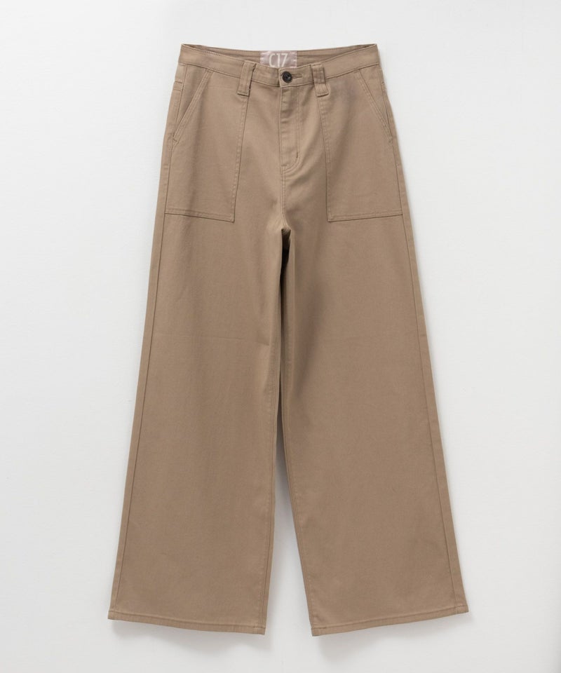 C17  ベイカーワイドパンツ レディース商品画像-11