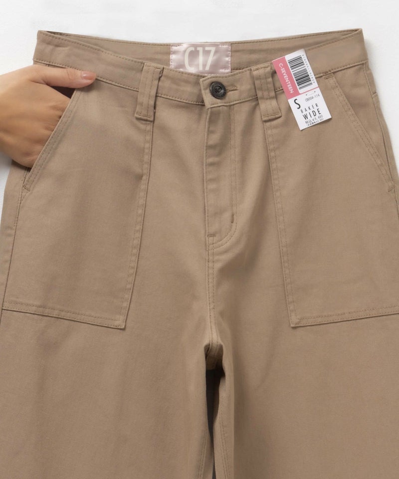 C17 ベイカーワイドパンツ レディース商品画像-17