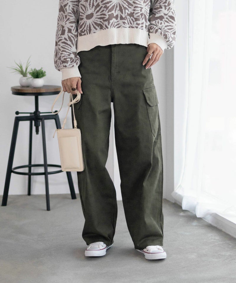 C17  バルーンカーゴパンツ レディース商品画像-5