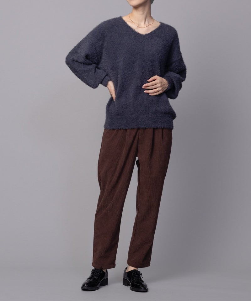 nAvy  コーデュロイテーパードパンツ レディース商品画像-9