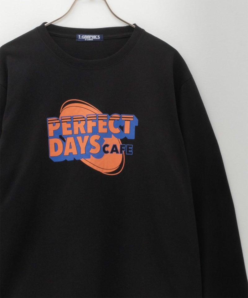 T-GRAPHICS ロゴプリント長袖Tシャツ メンズ商品画像-1