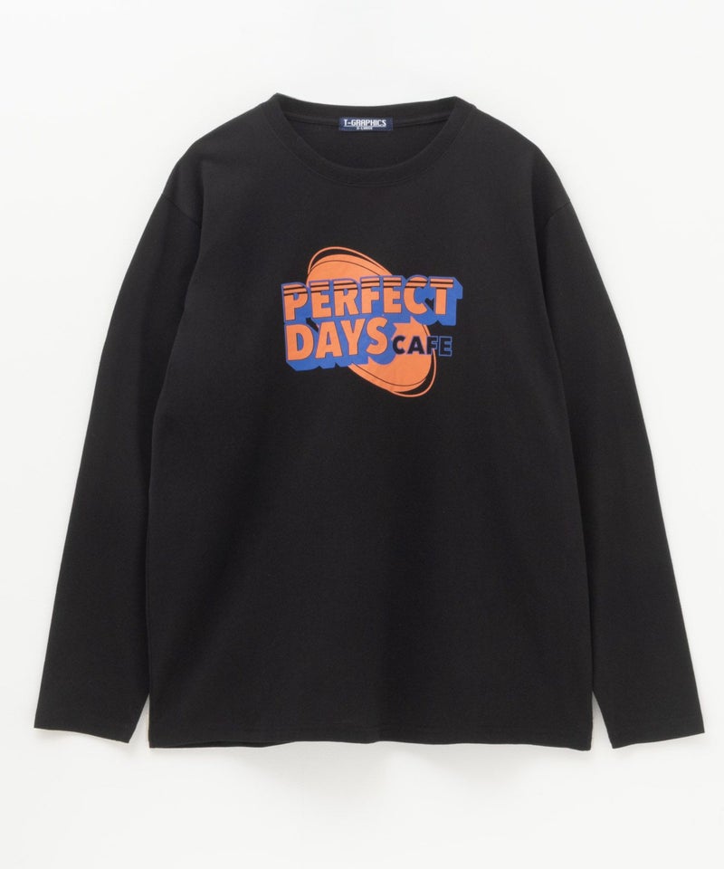 T-GRAPHICS  ロゴプリント長袖Tシャツ メンズ商品画像-5