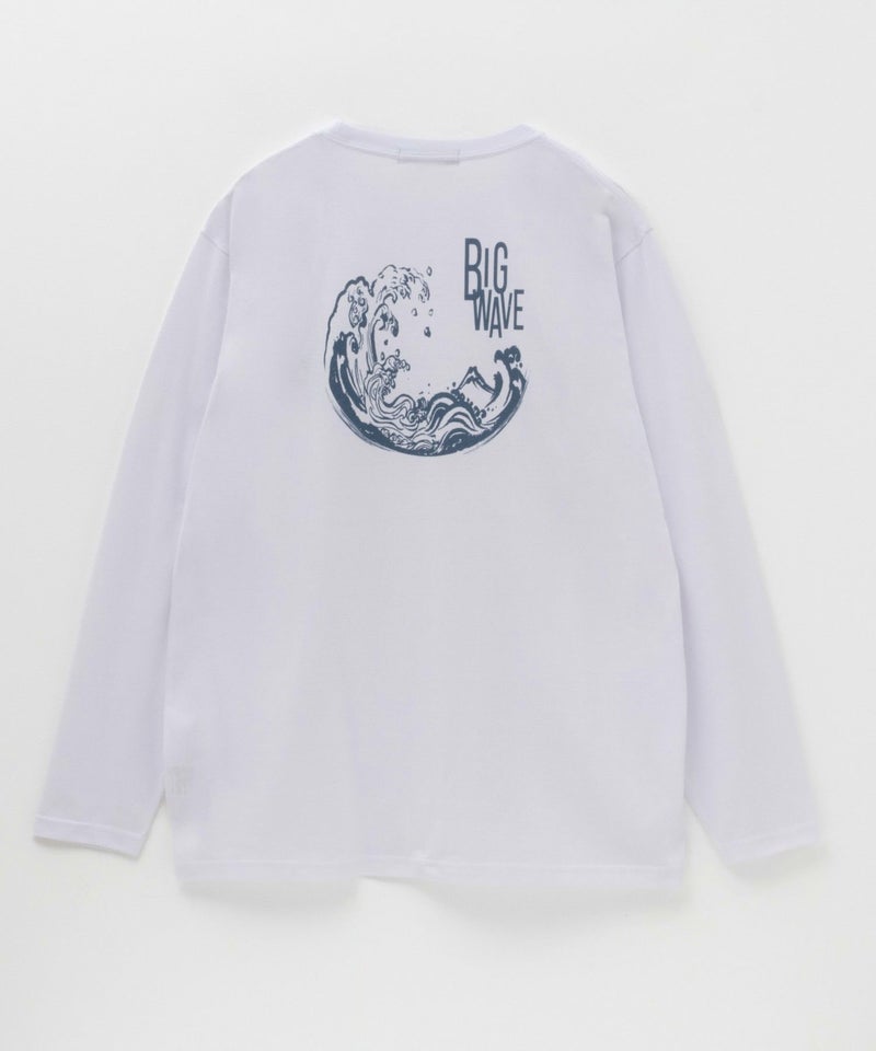 T-GRAPHICS 和柄プリント長袖Tシャツ メンズ商品画像-8