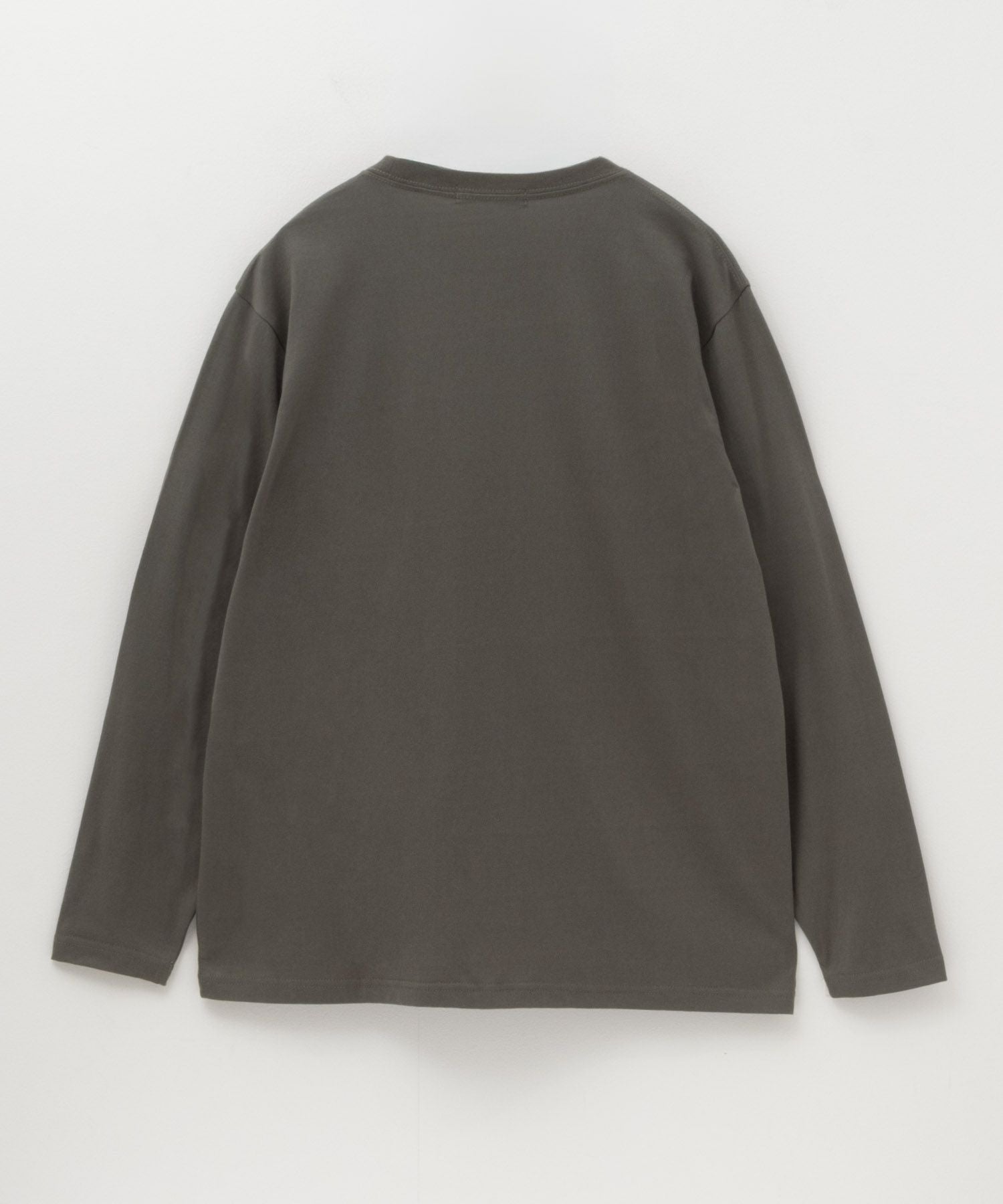 T-GRAPHICS 和柄プリント長袖Tシャツ メンズ