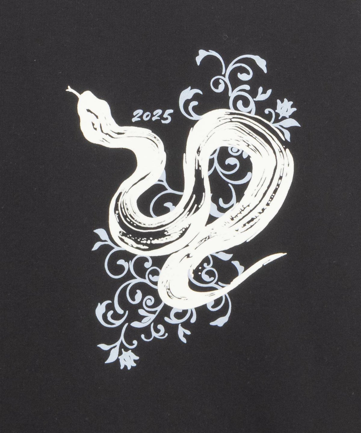 T-GRAPHICS 和柄プリント長袖Tシャツ メンズ