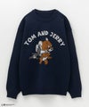 Tom and Jerry 前身ジャガードニット メンズ