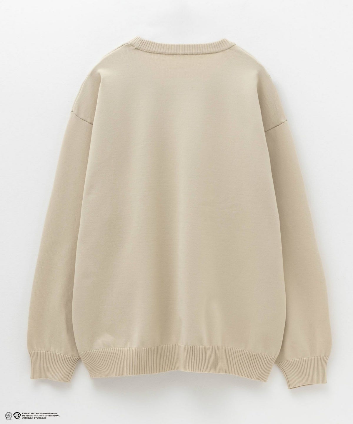Tom and Jerry 前身ジャガードニット メンズ