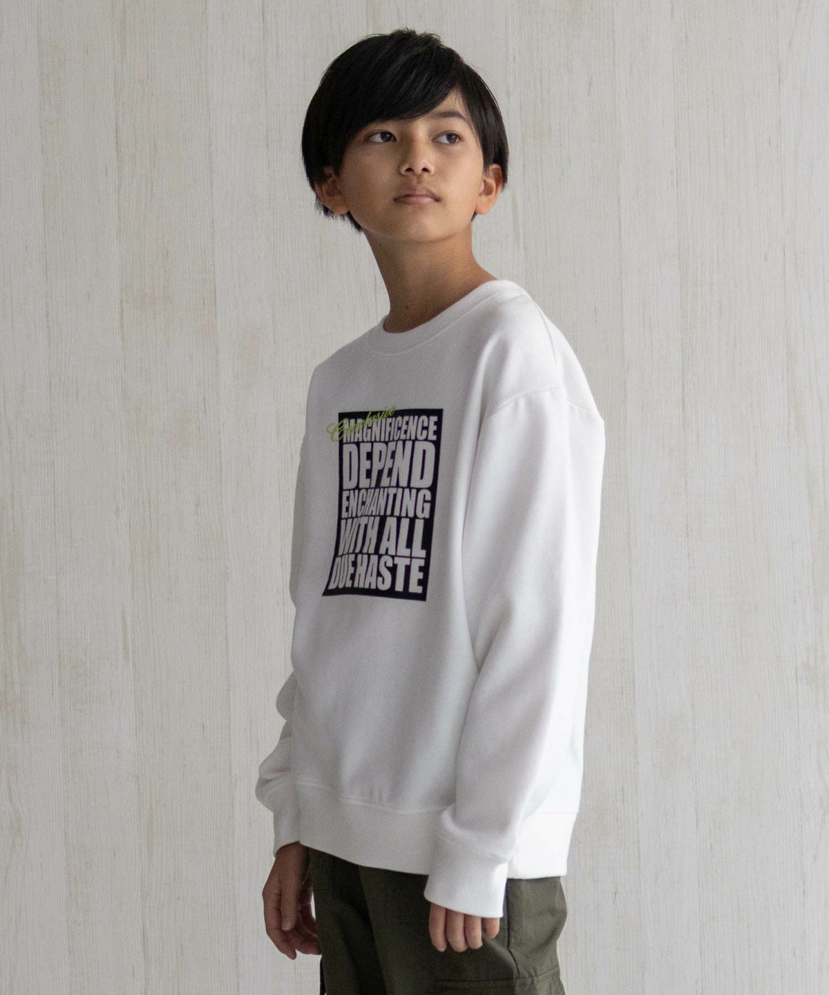 T-GRAPHICS プリントトレーナー キッズ