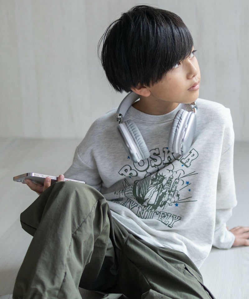 T-GRAPHICS  プリントトレーナー キッズ商品画像-9