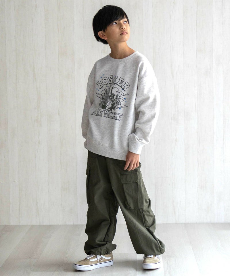 T-GRAPHICS プリントトレーナー キッズ商品画像-13