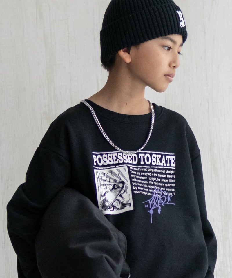 T-GRAPHICS プリントトレーナー キッズ商品画像-1