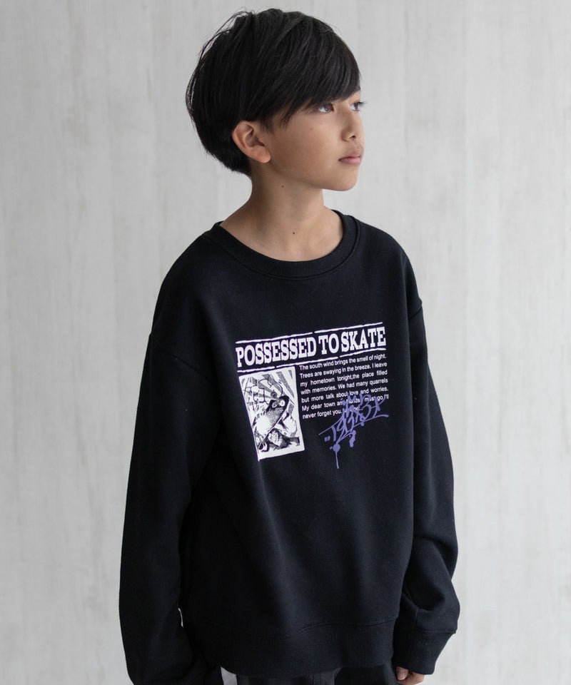 T-GRAPHICS  プリントトレーナー キッズ商品画像-5