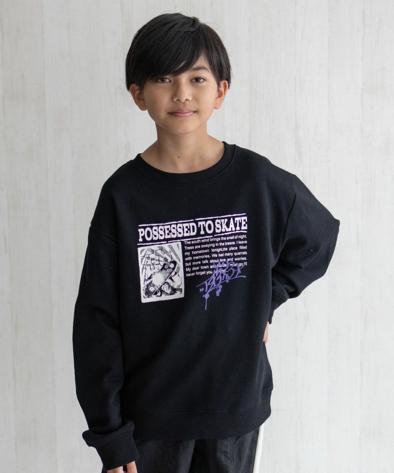 T-GRAPHICS プリントトレーナー キッズ商品画像-6