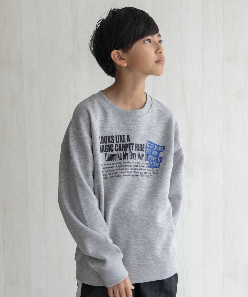 T-GRAPHICS プリントトレーナー キッズ商品画像-13