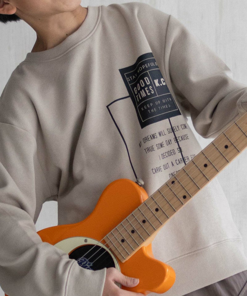 T-GRAPHICS プリントトレーナー キッズ商品画像-2