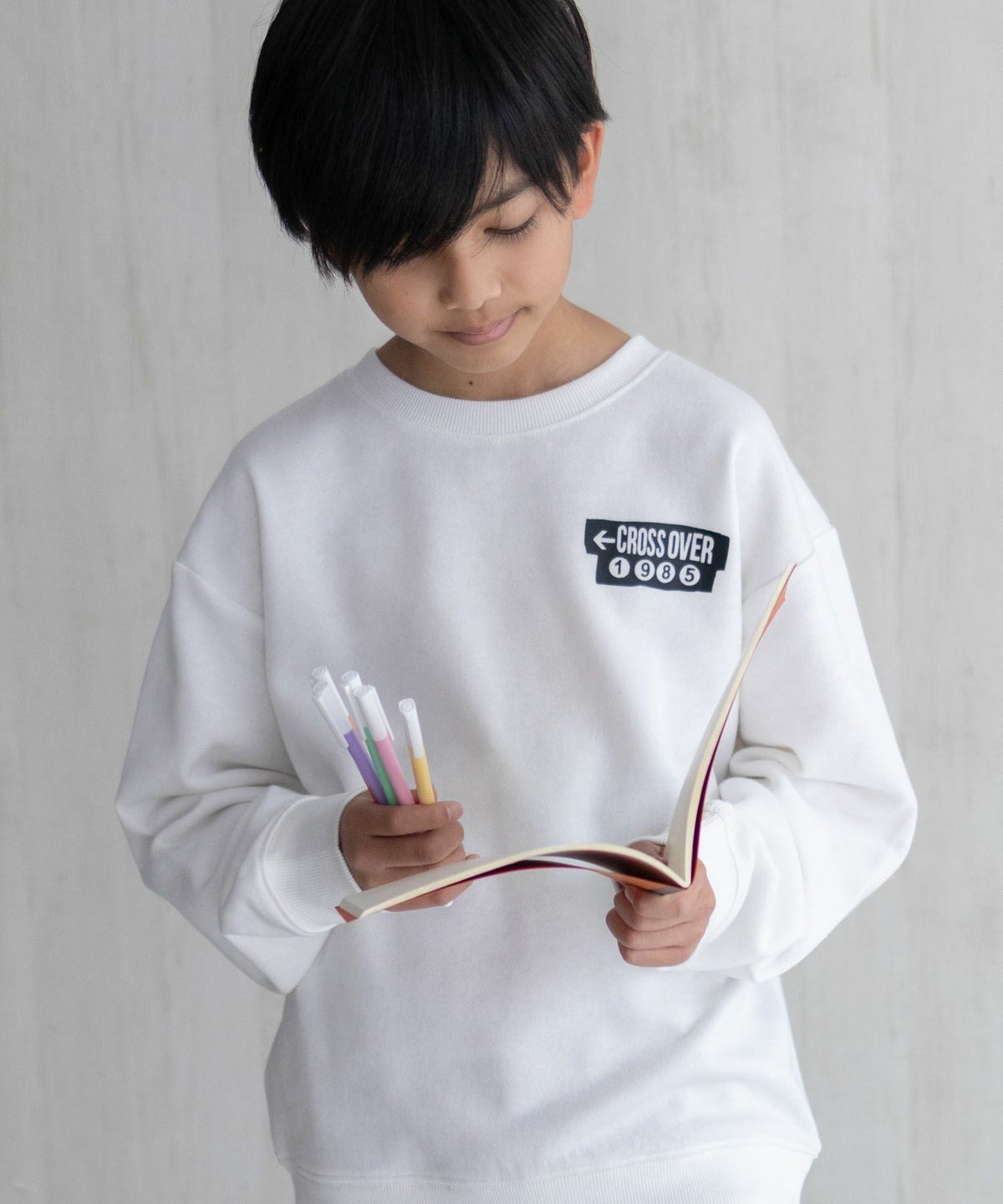 T-GRAPHICS プリントトレーナー キッズ