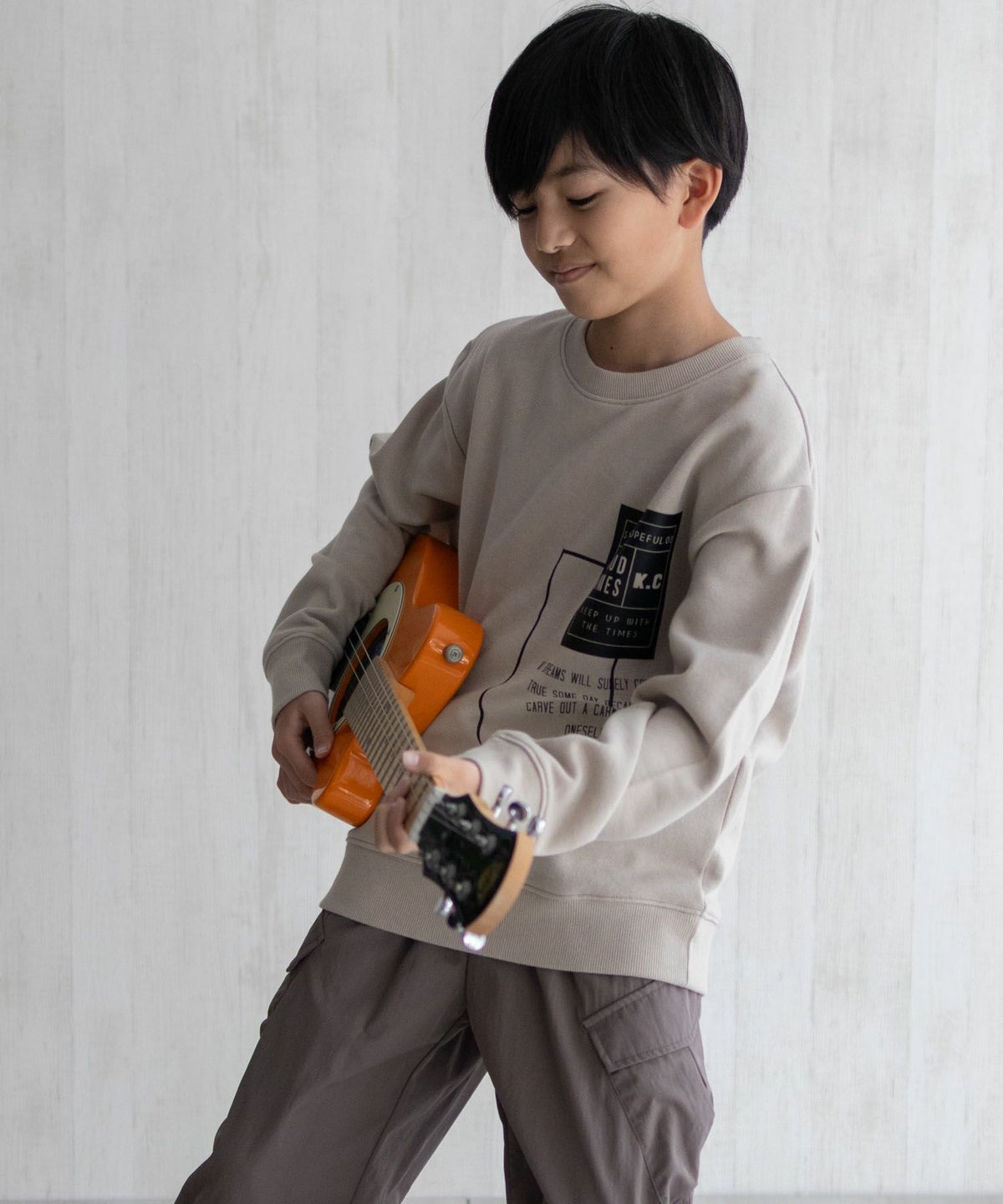 T-GRAPHICS プリントトレーナー キッズ