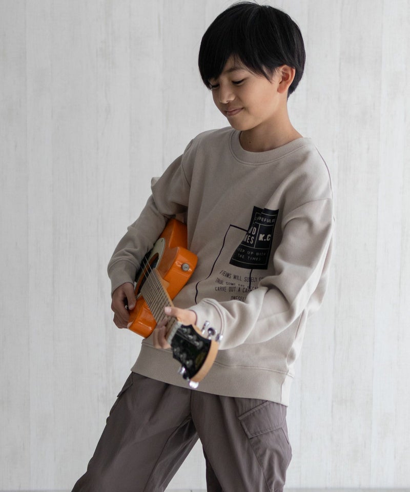 T-GRAPHICS プリントトレーナー キッズ商品画像-9