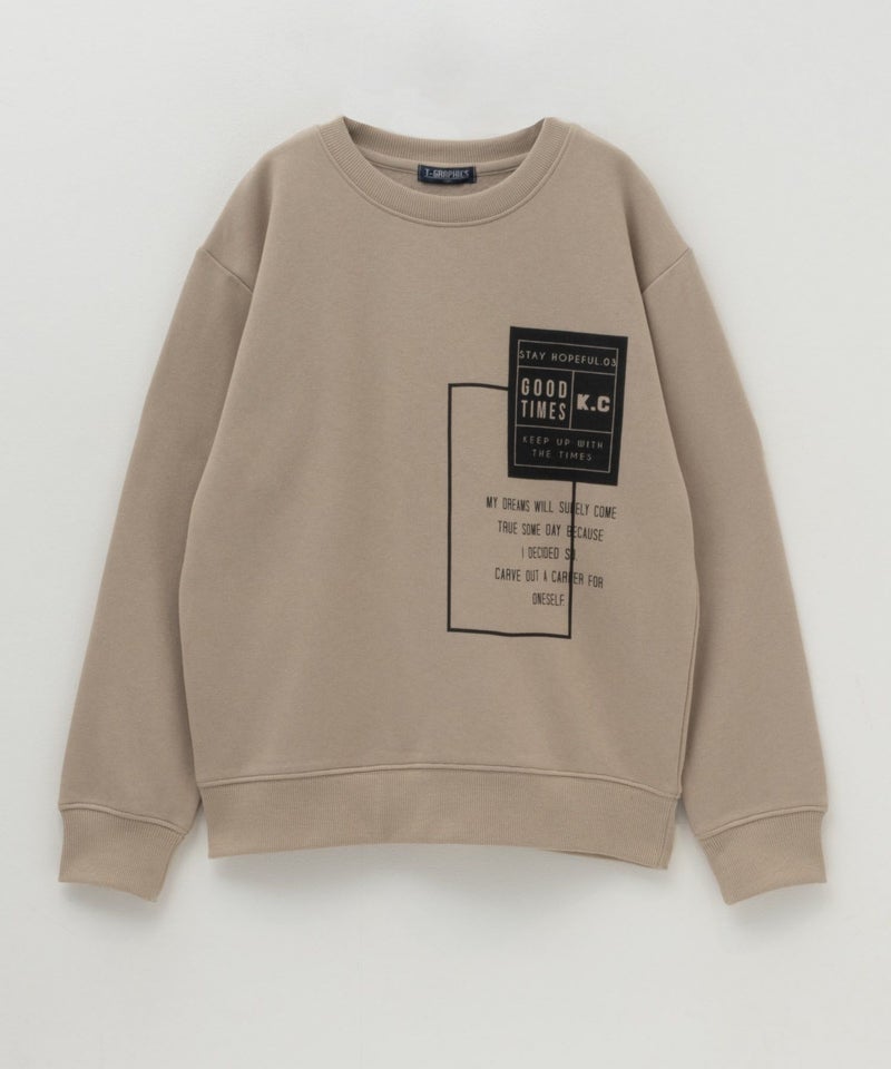 T-GRAPHICS  プリントトレーナー キッズ商品画像-15