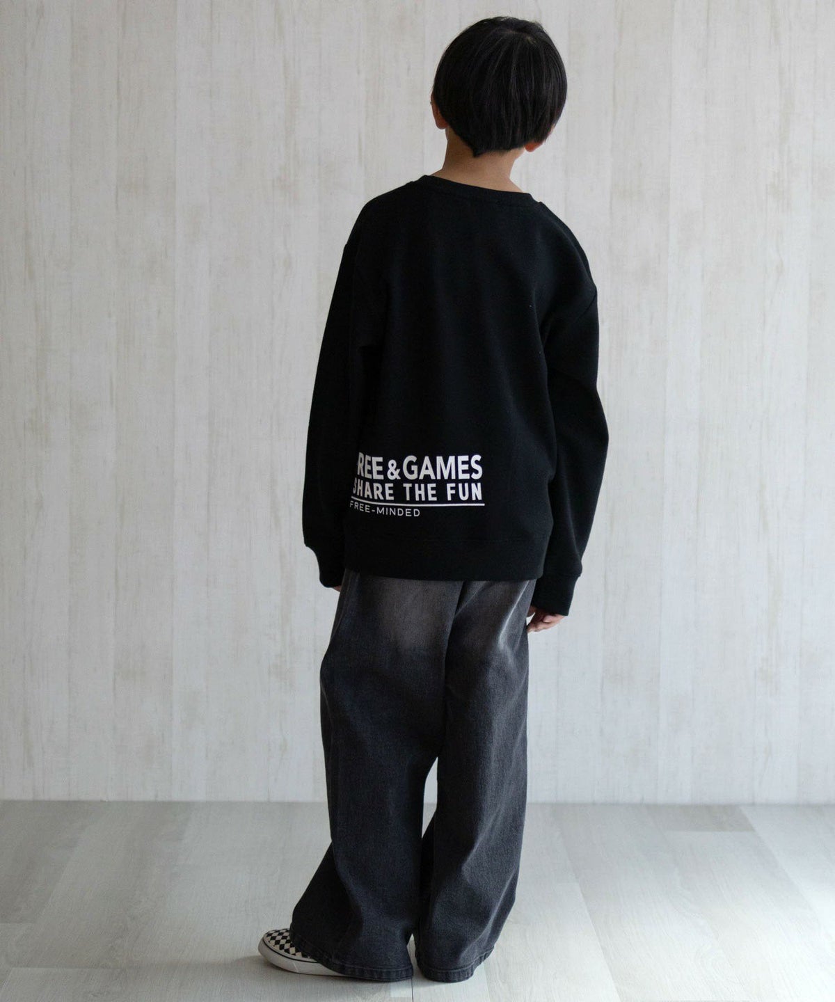 T-GRAPHICS プリントトレーナー キッズ