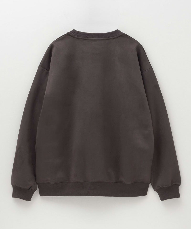 RED CAP GIRL  カットスエード胸刺繍クルーネックスウェット メンズ商品画像-8