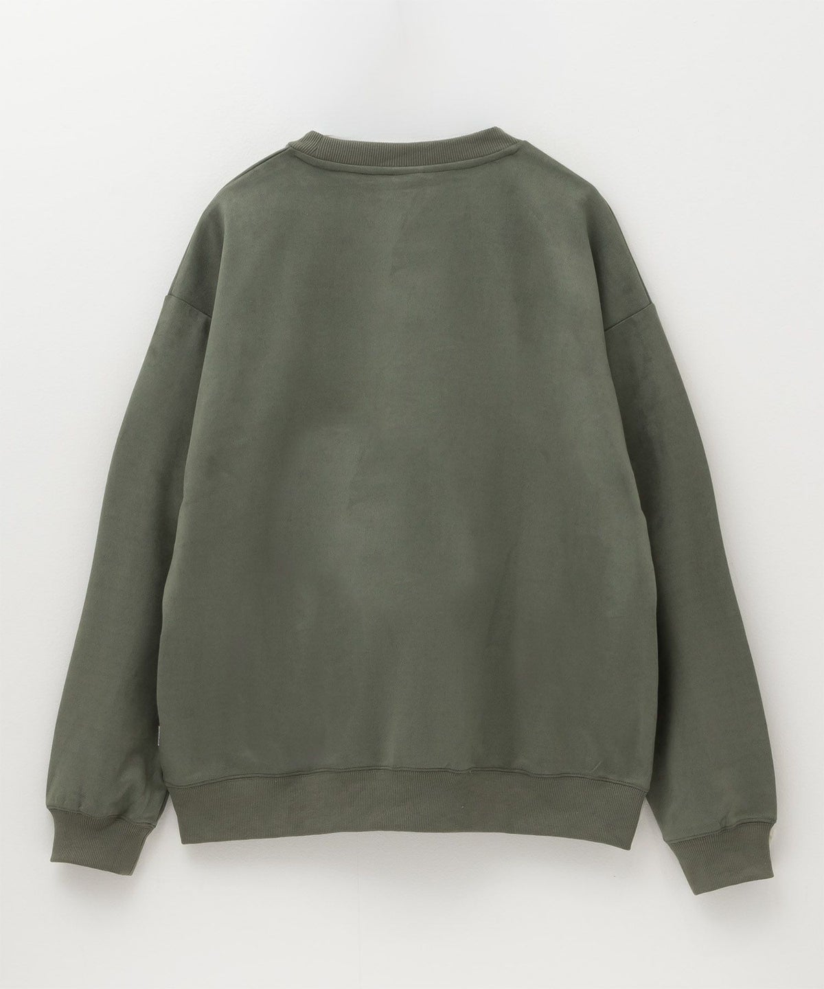 RED CAP GIRL カットスエード胸刺繍クルーネックスウェット メンズ