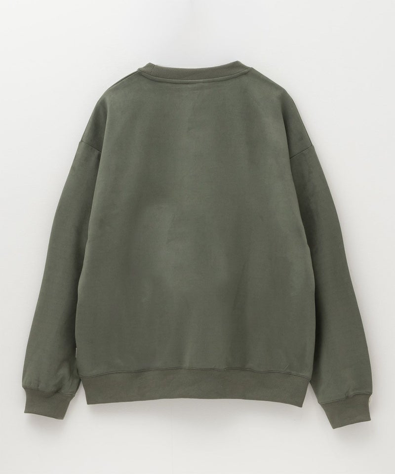 RED CAP GIRL  カットスエード胸刺繍クルーネックスウェット メンズ商品画像-10