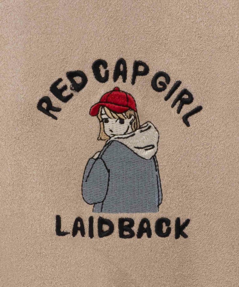 RED CAP GIRL カットスエード胸刺繍クルーネックスウェット メンズ商品画像-13