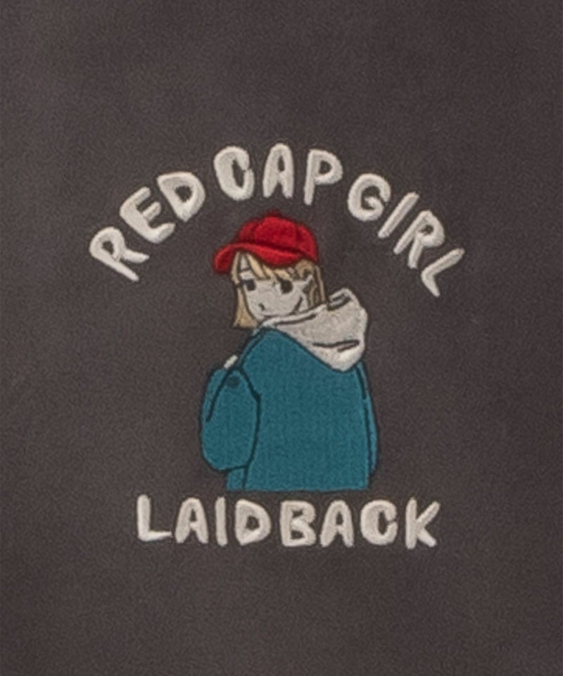 RED CAP GIRL カットスエード胸刺繍クルーネックスウェット メンズ商品画像-14