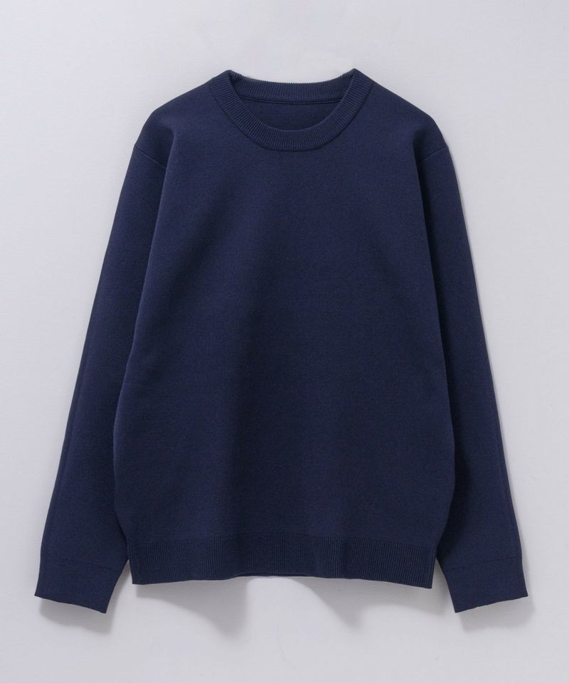 NAVY 軽快ニット 12Gクルーネック メンズ商品画像-27