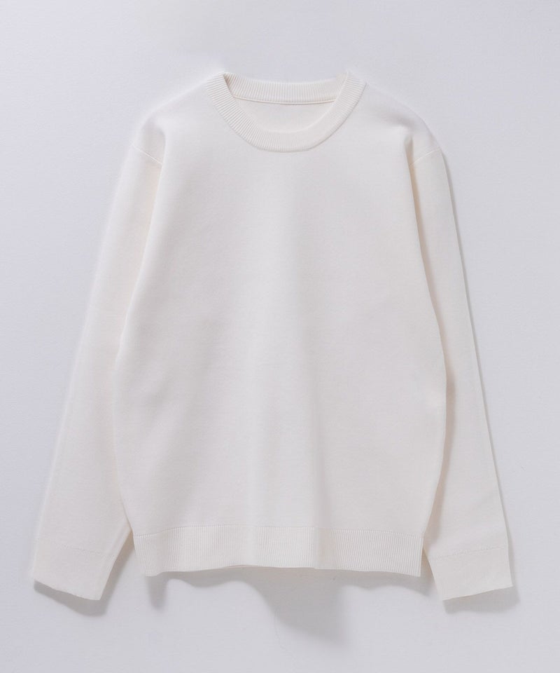 NAVY 軽快ニット 12Gクルーネック メンズ商品画像-29