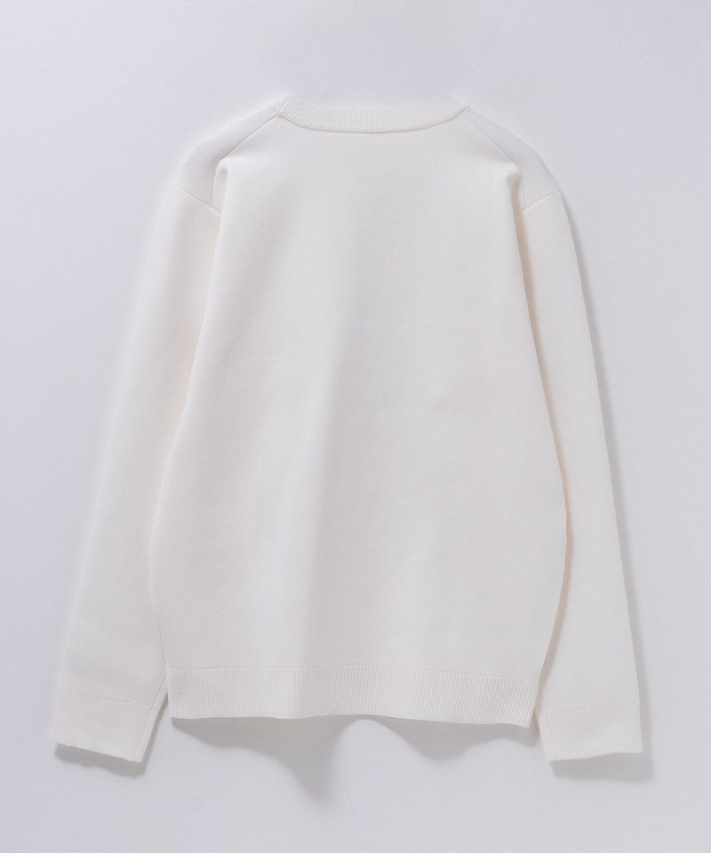 NAVY 軽快ニット 12Gクルーネック メンズ商品画像-30