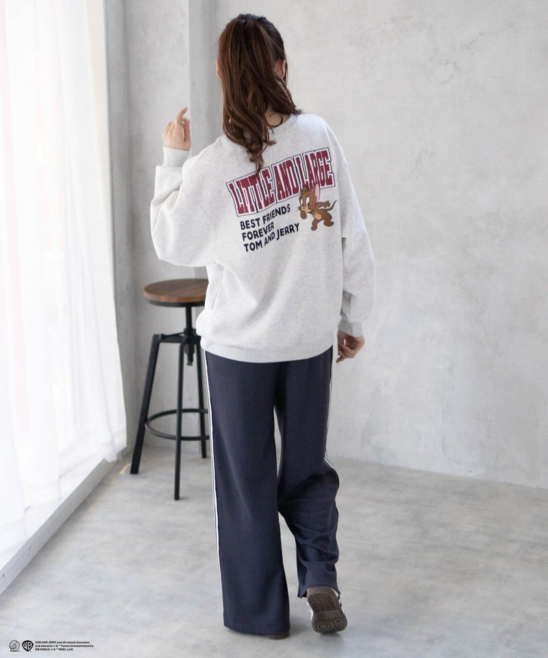 [期間限定価格]Tom and Jerry 刺繍ルーズトレーナー レディース商品画像-17