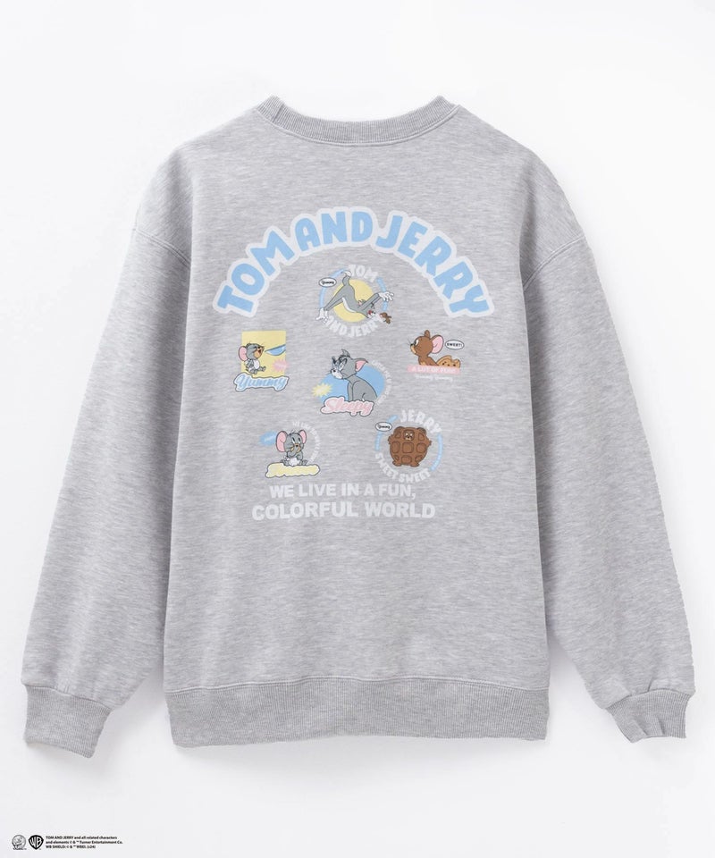 [期間限定価格]Tom and Jerry 刺繍ルーズトレーナー レディース商品画像-32