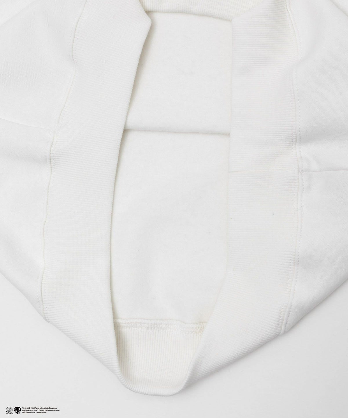 Tom and Jerry 刺繍ルーズトレーナー レディース