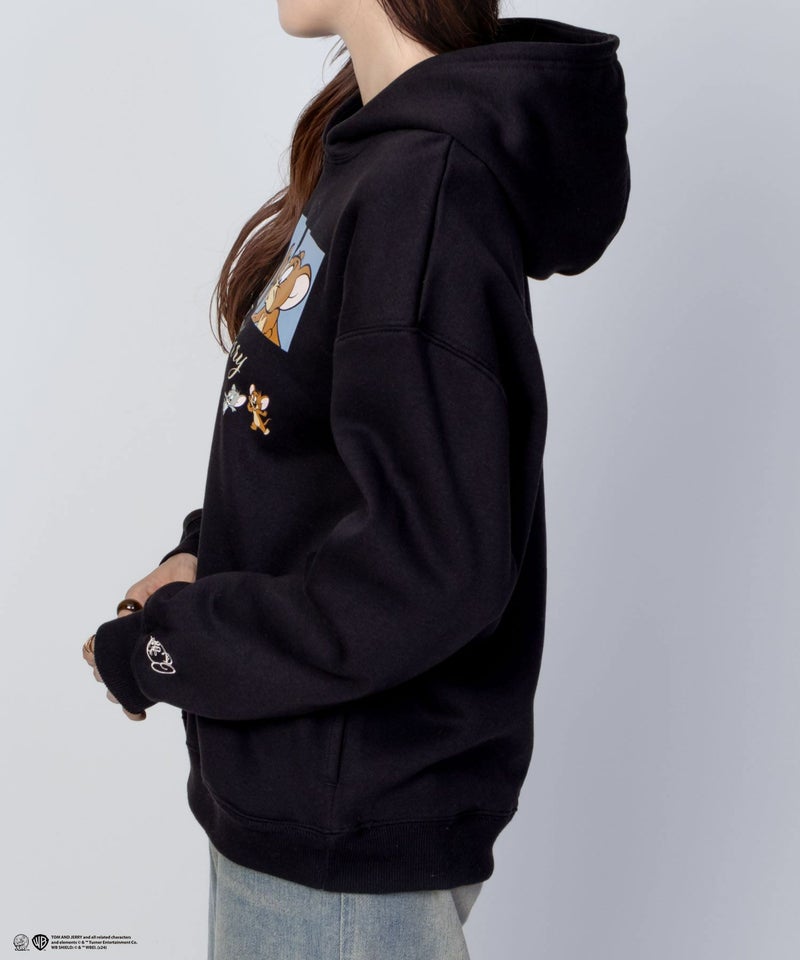 Tom and Jerry プリントルーズパーカー レディース商品画像-5
