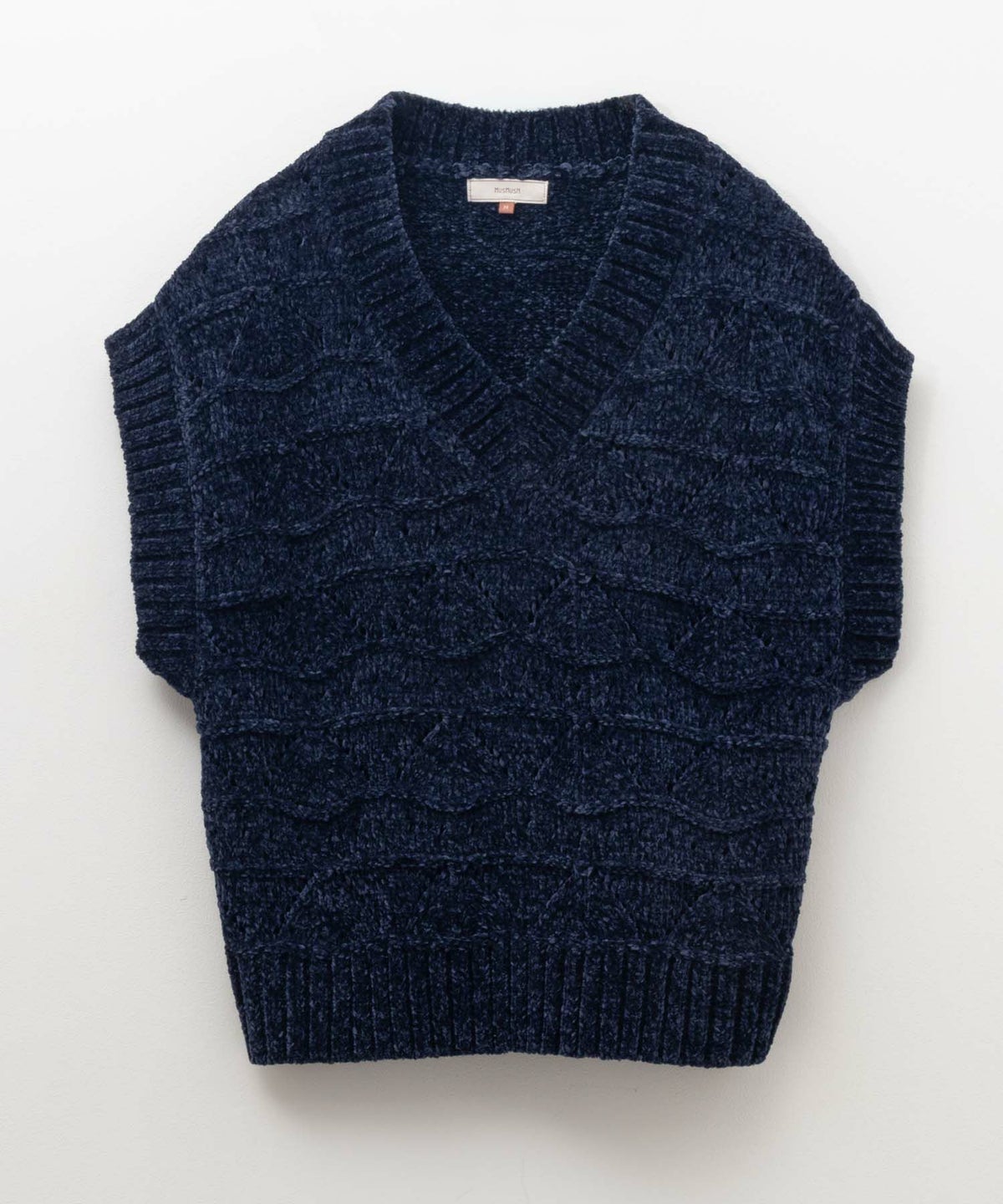 HusHusH モールVネックニットベスト レディース