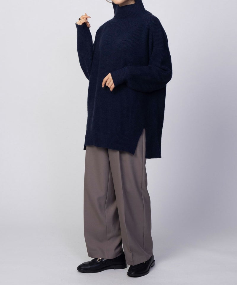 [期間限定knit]HusHusH  ハイネックプルオーバー レディース商品画像-12