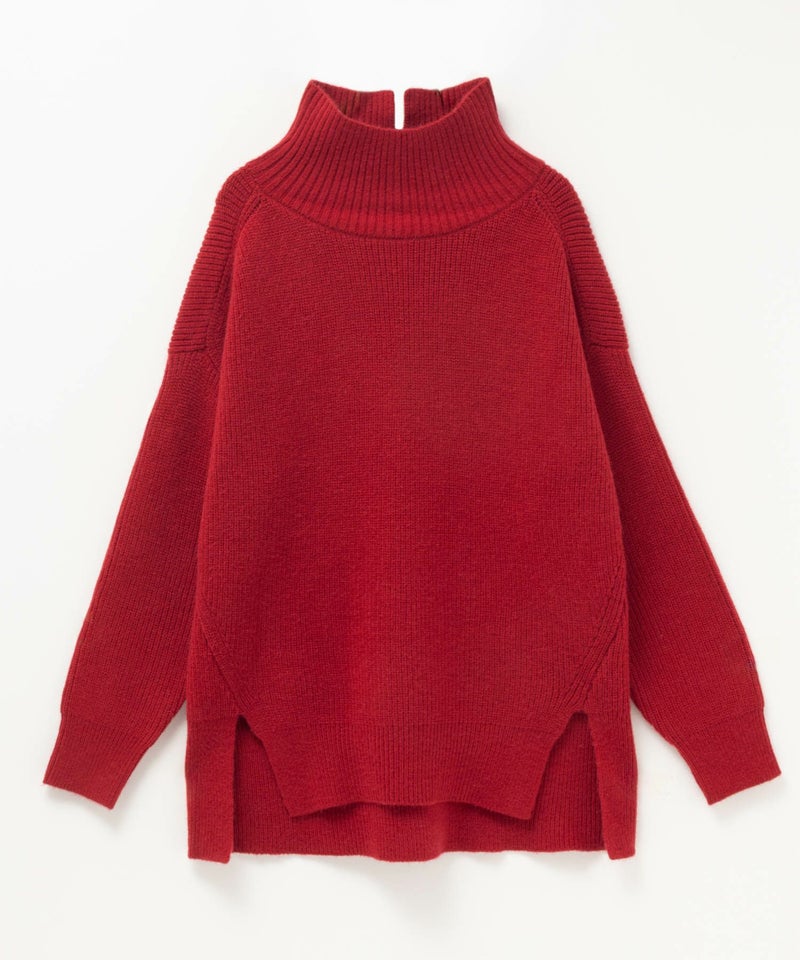 [期間限定knit]HusHusH  ハイネックプルオーバー レディース商品画像-19