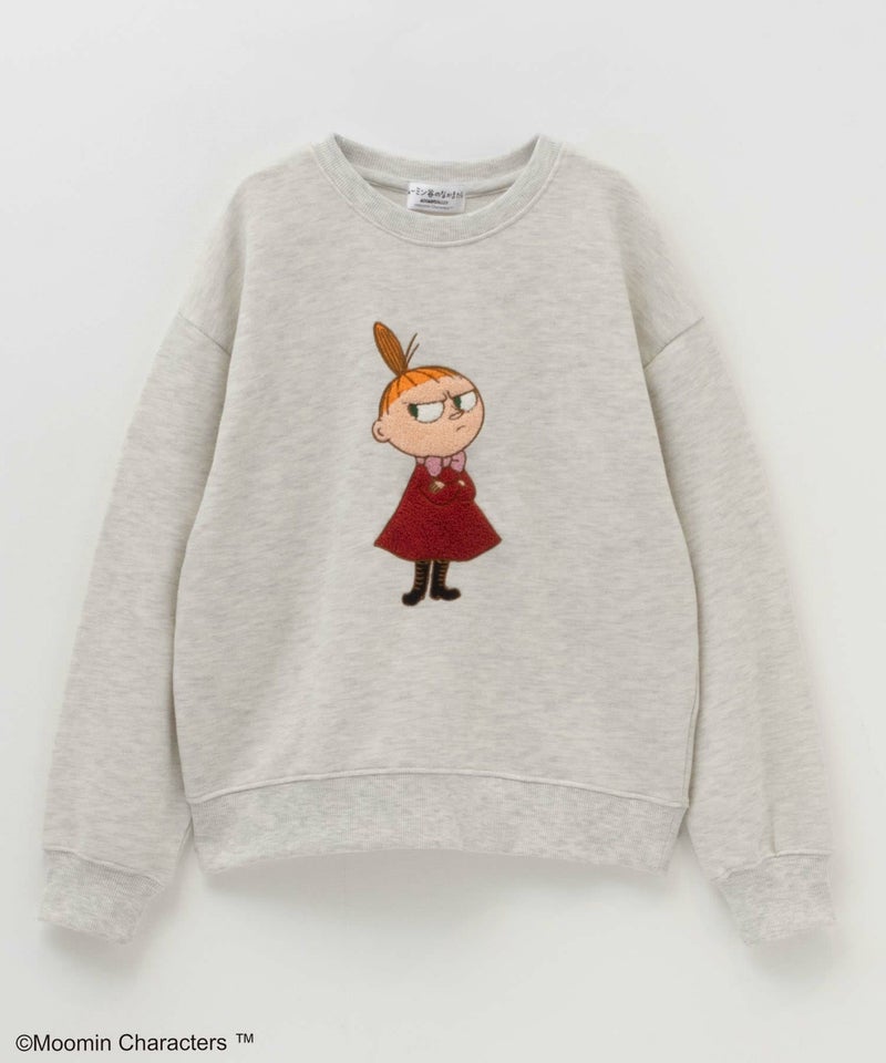 ムーミン谷のなかまたち リトルミイ サガラ刺繍トレーナー キッズ商品画像-1