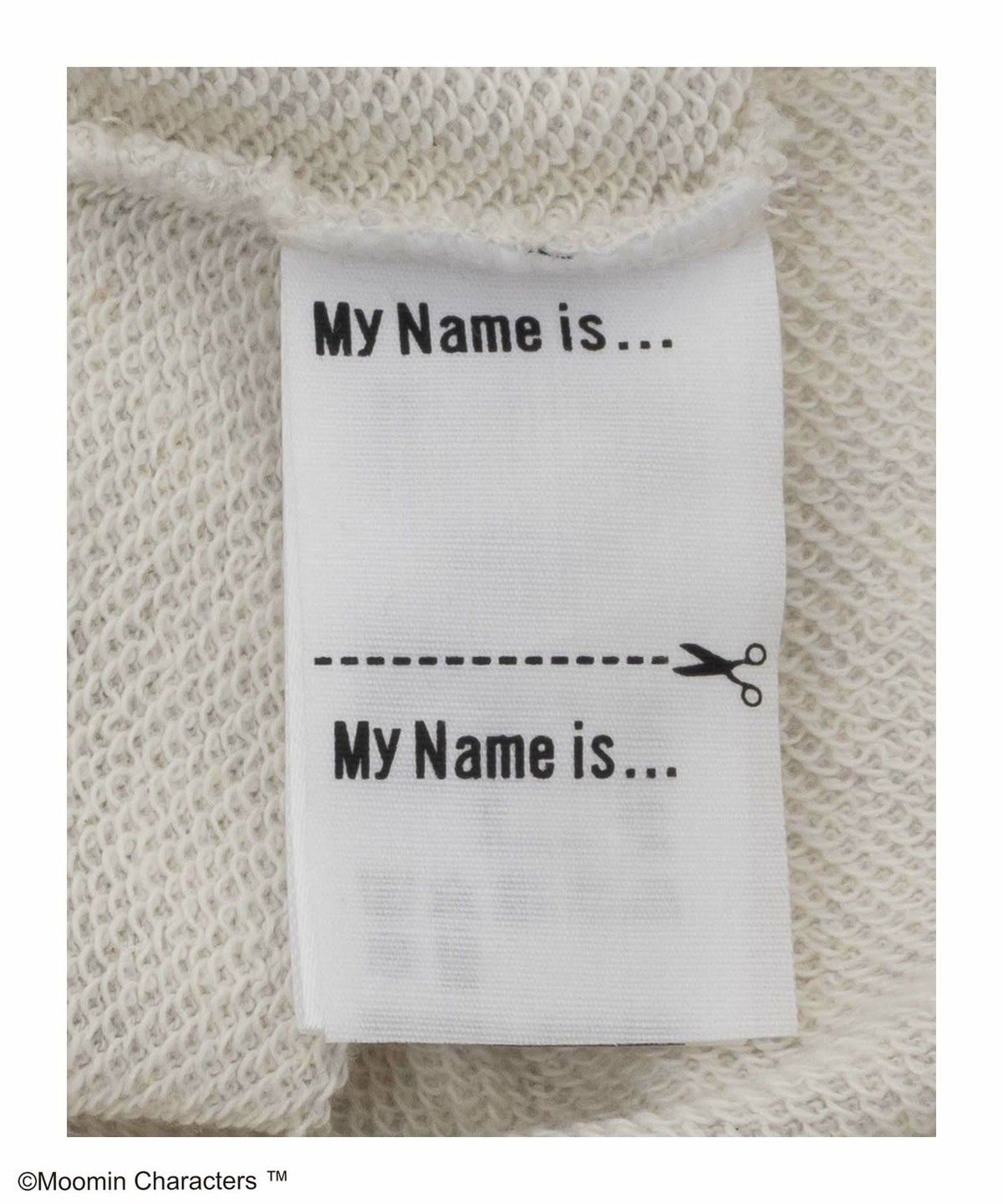 ムーミン谷のなかまたち リトルミイ サガラ刺繍トレーナー キッズ