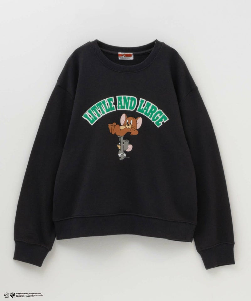 [期間限定価格]Tom and Jerry 発泡加工プリントトレーナー キッズ商品画像-1