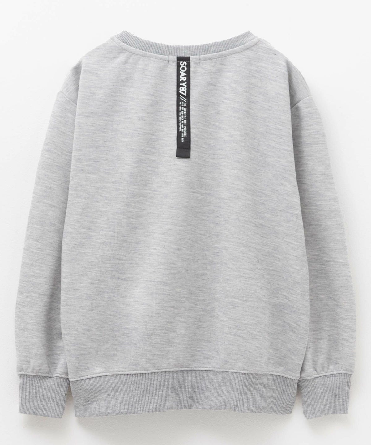 RICH MIX ポンチ素材 ロゴプリントトレーナー キッズ