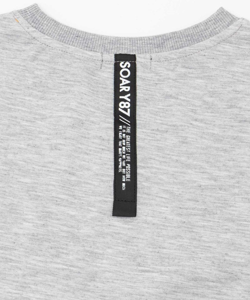 RICH MIX  ポンチ素材 ロゴプリントトレーナー キッズ商品画像-8