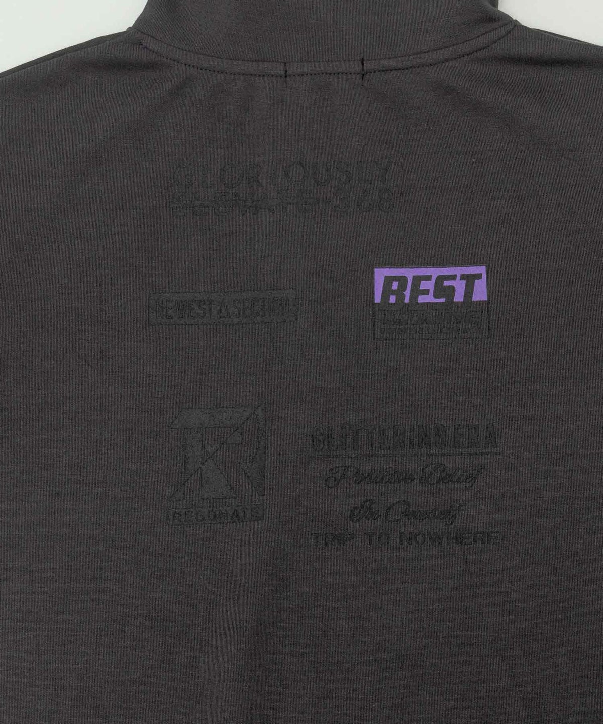 RICH MIX ポンチ素材 ハーフジップトレーナー キッズ